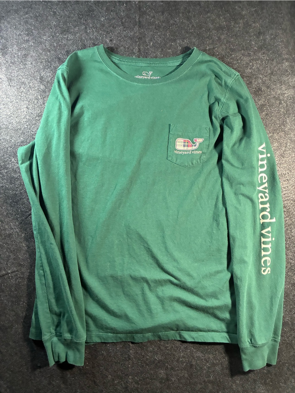 Vineyard Vines Men’s Long-Sleeve Pocket Tee - Green